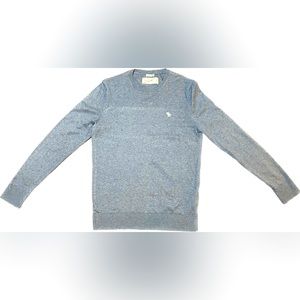 Abercrombie and fitch soft blue sweater size medium